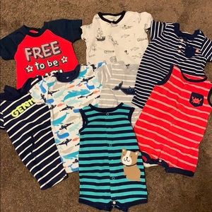 BUNDLE! Carters jumpsuits 6 months